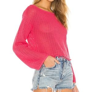 Tularosa Revolve Topanga Sweater in Rose